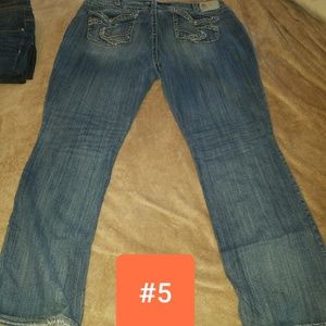 Silver Suki Flap Jeans